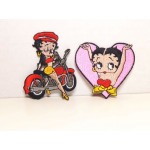 Betty Boop Patch Lot #07 Biker & Pink Heart Designs